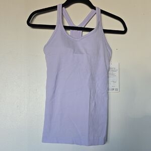 lululemon athletica Lavender Crop Top